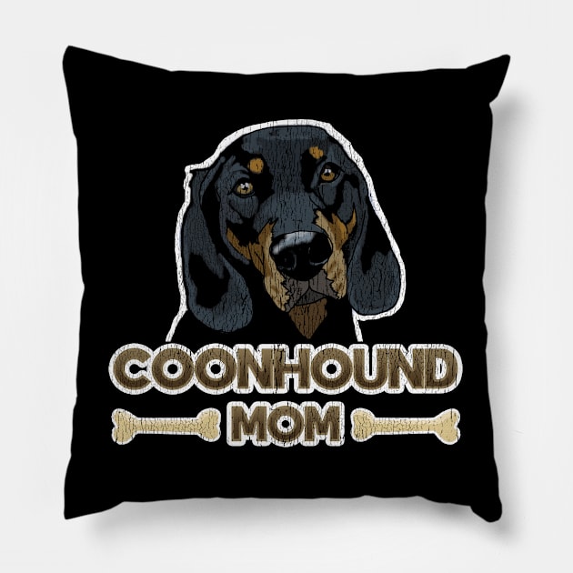 Coonhound - Coonhound Mom Pillow by Kudostees