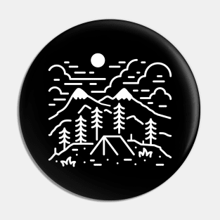 Let's get Lost (White) Pin