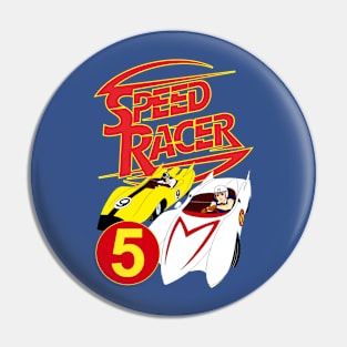 Mach 5 Speed Racer Fight Pin