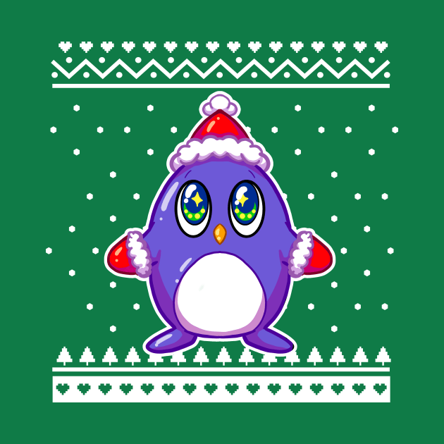 Christmas Sweater penguin by koneko