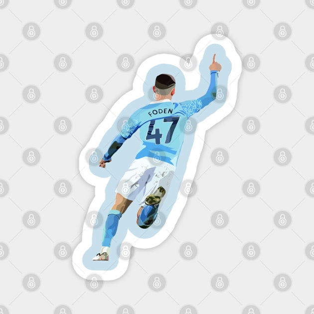 Phil Foden Magnet by Webbed Toe Design's