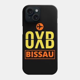 OXB - Bissau airport code Phone Case