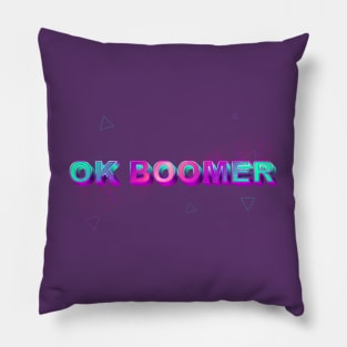 OK BOOMER Pillow