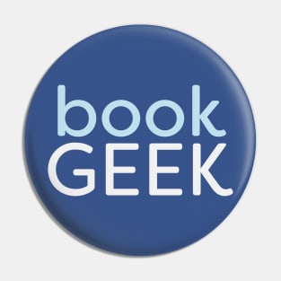 Book Geek Pin