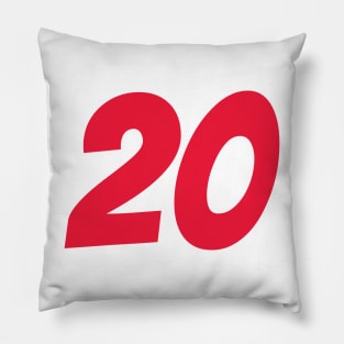 Kevin Magnussen 20 - Driver Number Pillow