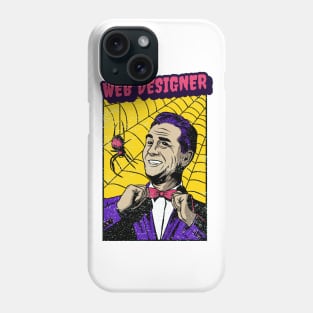 Web Designer - Retro Comic Pop Art design Phone Case