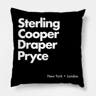 Sterling Cooper Draper Pryce Pillow
