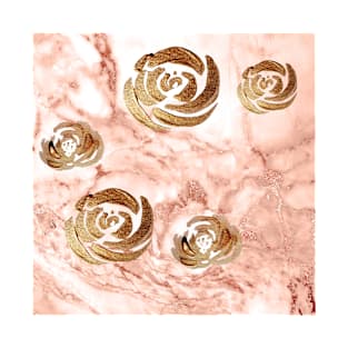 Rose Gold Marble T-Shirt