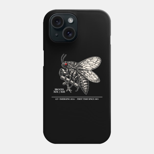 Cicada Phone Case by Jokesart