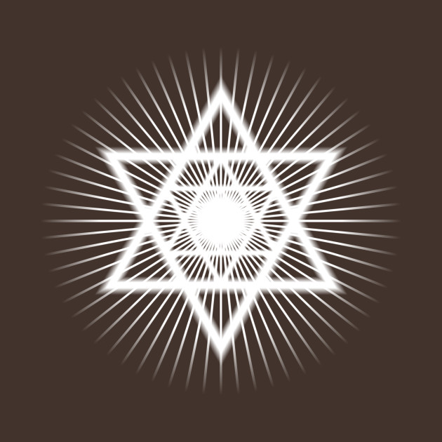 A Heart Like King David - Star of David - On the Back of by ShineYourLight