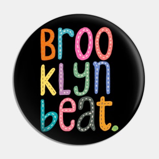 Brooklyn Beat Pin