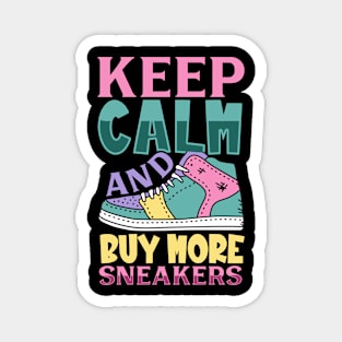 Buy more sneakers - sneaker collector Magnet