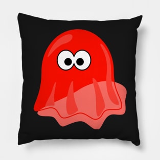 Adorable little red ghost Pillow