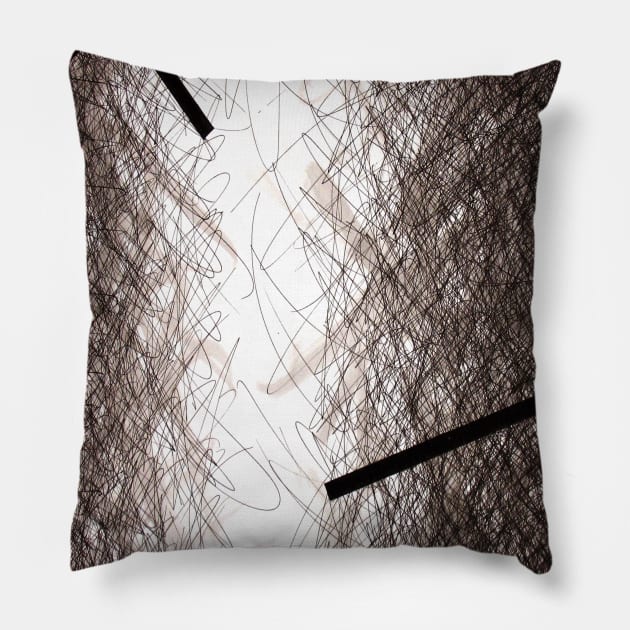 Gothic #1 Pillow by VibeCeramicStudios