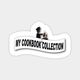 My Cookbook Collection Label Magnet