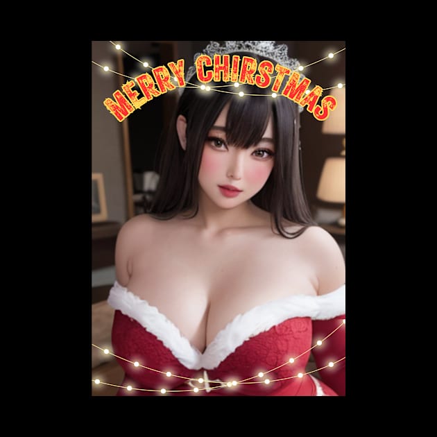 Merry Christmas Anime Girl Cosplay Xmas Cute Christmas Girl by Clicks Clothes