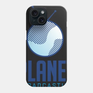 NEW! Planet Broadcasting Logo Phone Case