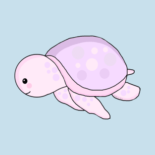 Pastel Sea Turtle | Sticker Collection T-Shirt