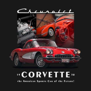 The American Sports Car of the Future Chevrolet Corvette C1 T-Shirt