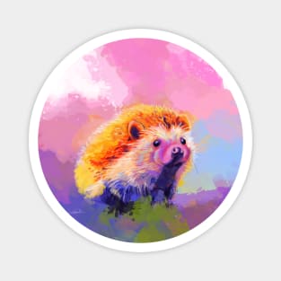 Sweet Dreams - Hedgehog Cute Small Animal Magnet