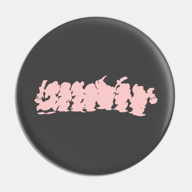 Seven Dwarf Millennial Pink Pin by FandomTrading