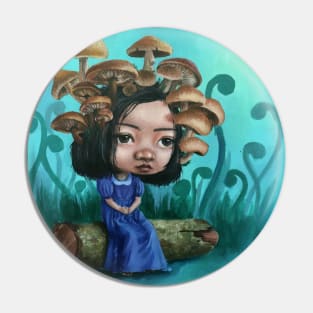 mushroom girl Pin