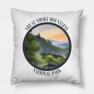 Great Smoky Mountains National Park Pillow