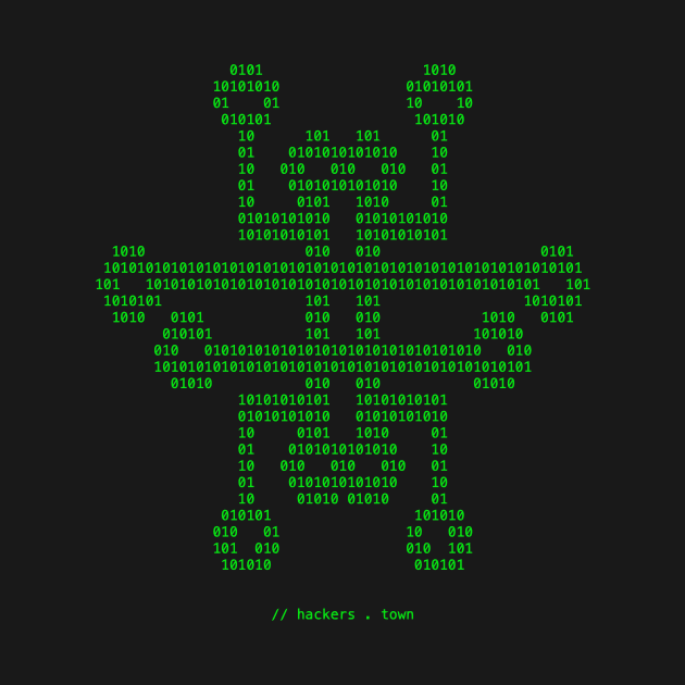 binary mantis of hackers.town by c0debabe