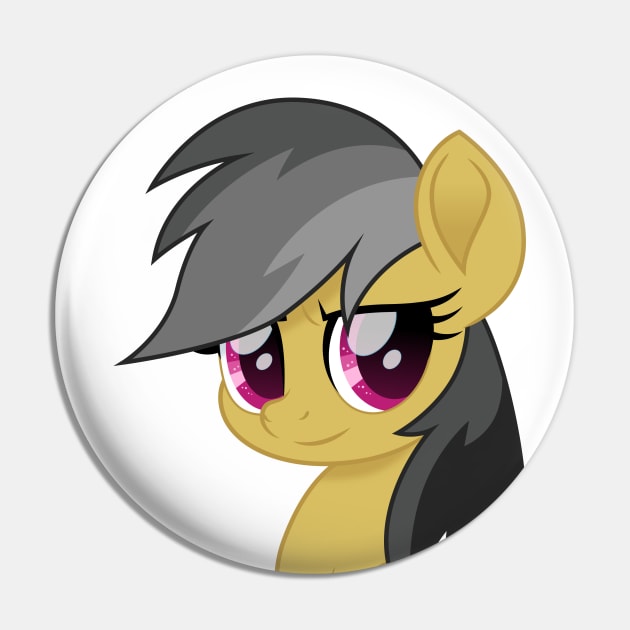 Daring Do portrait Pin by CloudyGlow