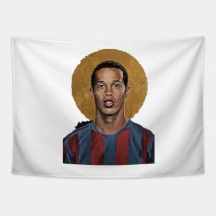 Ronaldinho - Design - Football Legends Tapestry