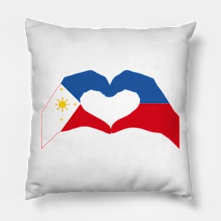 We Heart Philippines Patriot Flag Series Pillow