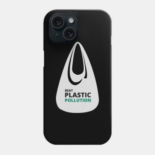 'Beat Plastic Pollution' Environment Awareness Shirt Phone Case