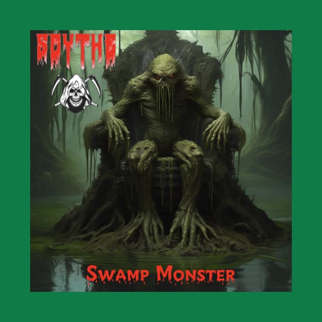 Swamp Monster by Scythe by Diebythescythe