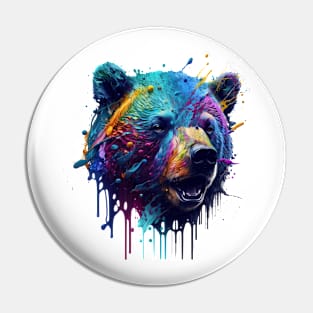 Bear Splash Art: Powerful Fantasy Representation #4 Pin