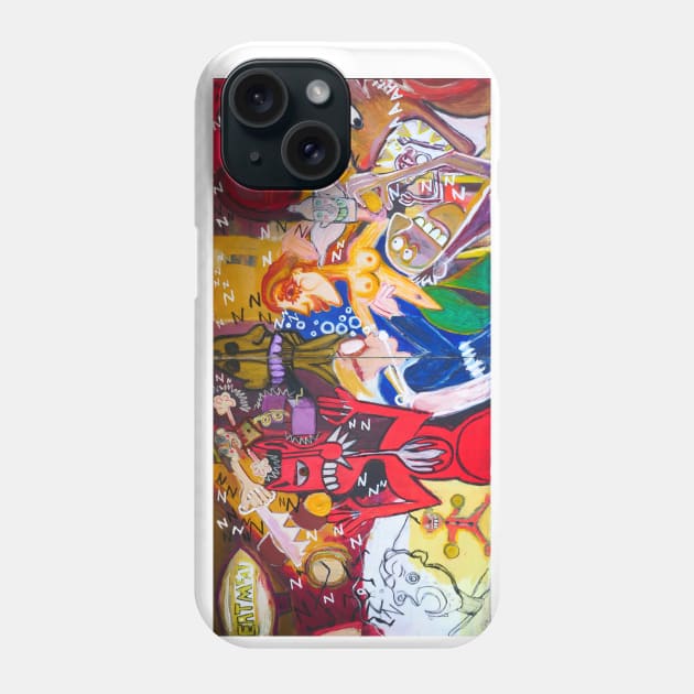 Chili Dogs and Dreams Phone Case by Kurtcmo