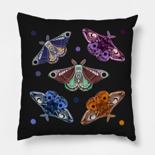 Moth sticker set 1 Pillow