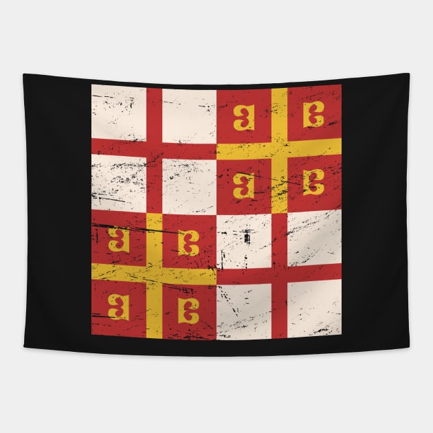 Byzantine Flag - Palaiologos Dynasty Tapestry by MeatMan