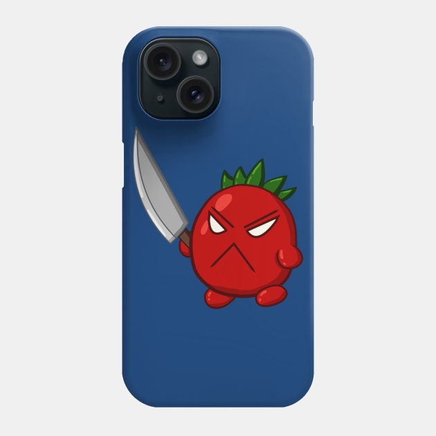 Angy Tomato Phone Case by Blackmoonrose13