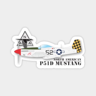 P51D Mustang Magnet