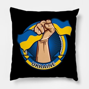 stand up for ukraine Pillow