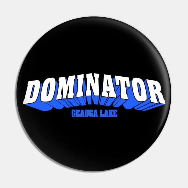 Geauga Lake Dominator Roller Coaster Pin by carcinojen