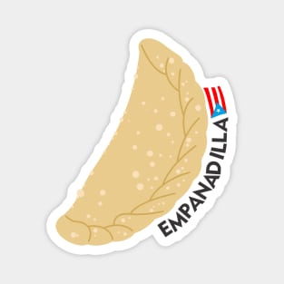 Puerto Rican Street Food Empanadilla Magnet