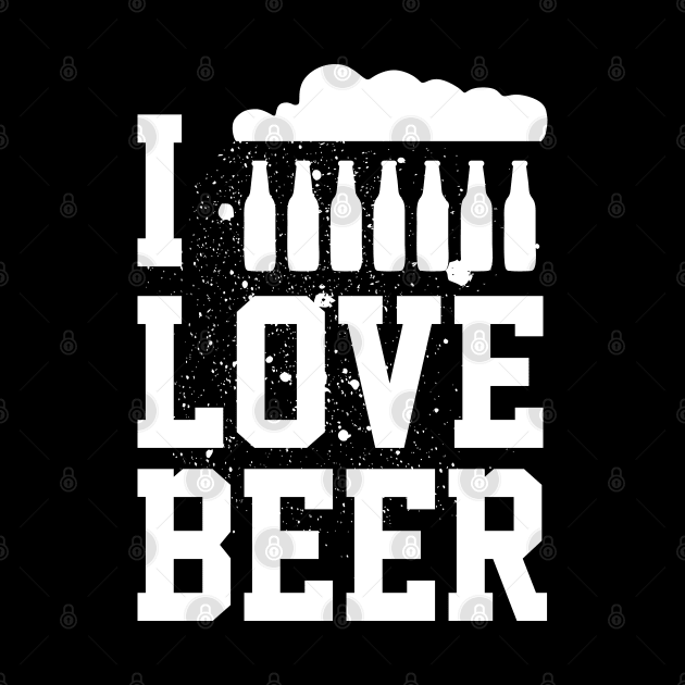 I Love Beer by MZeeDesigns