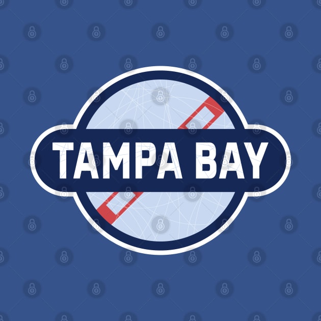 Tampa Bay Lightning Hockey by Fourteen21 Designs