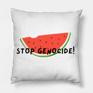 Support Palestine Artwork Pillow