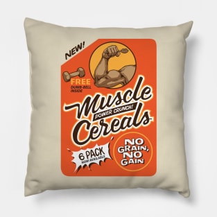MUSCLE CEREALS Pillow