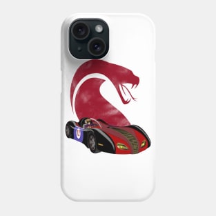 Snake Oiler - Red Distressed Phone Case