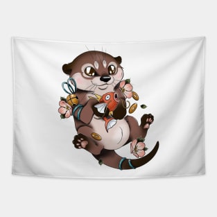 otter Tapestry