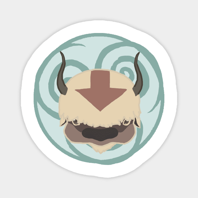 Air Nomad Sky Bison Magnet by chillayx