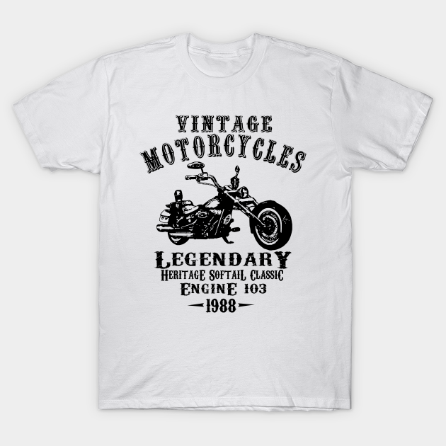 Legendary Heritage Softail Classic - Heritage Softail Classic - T-Shirt ...